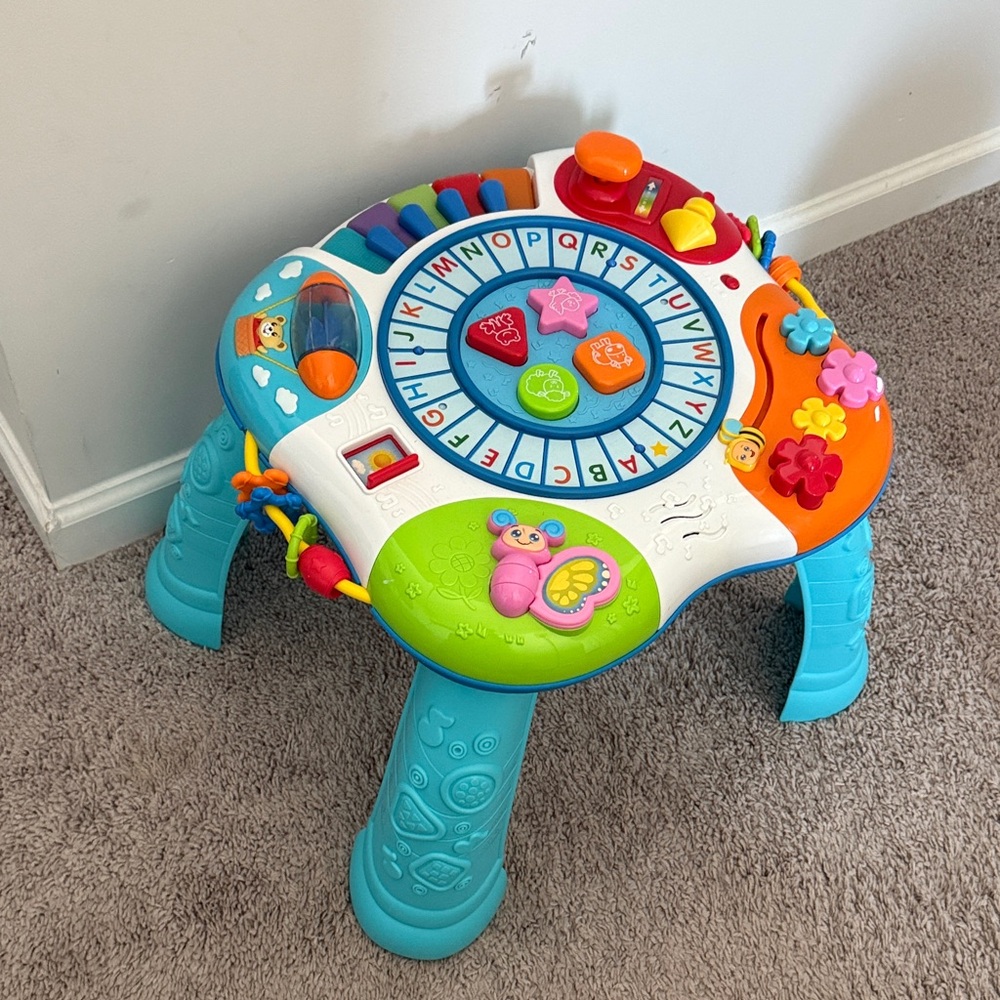 Colorful Activity Table for Kids